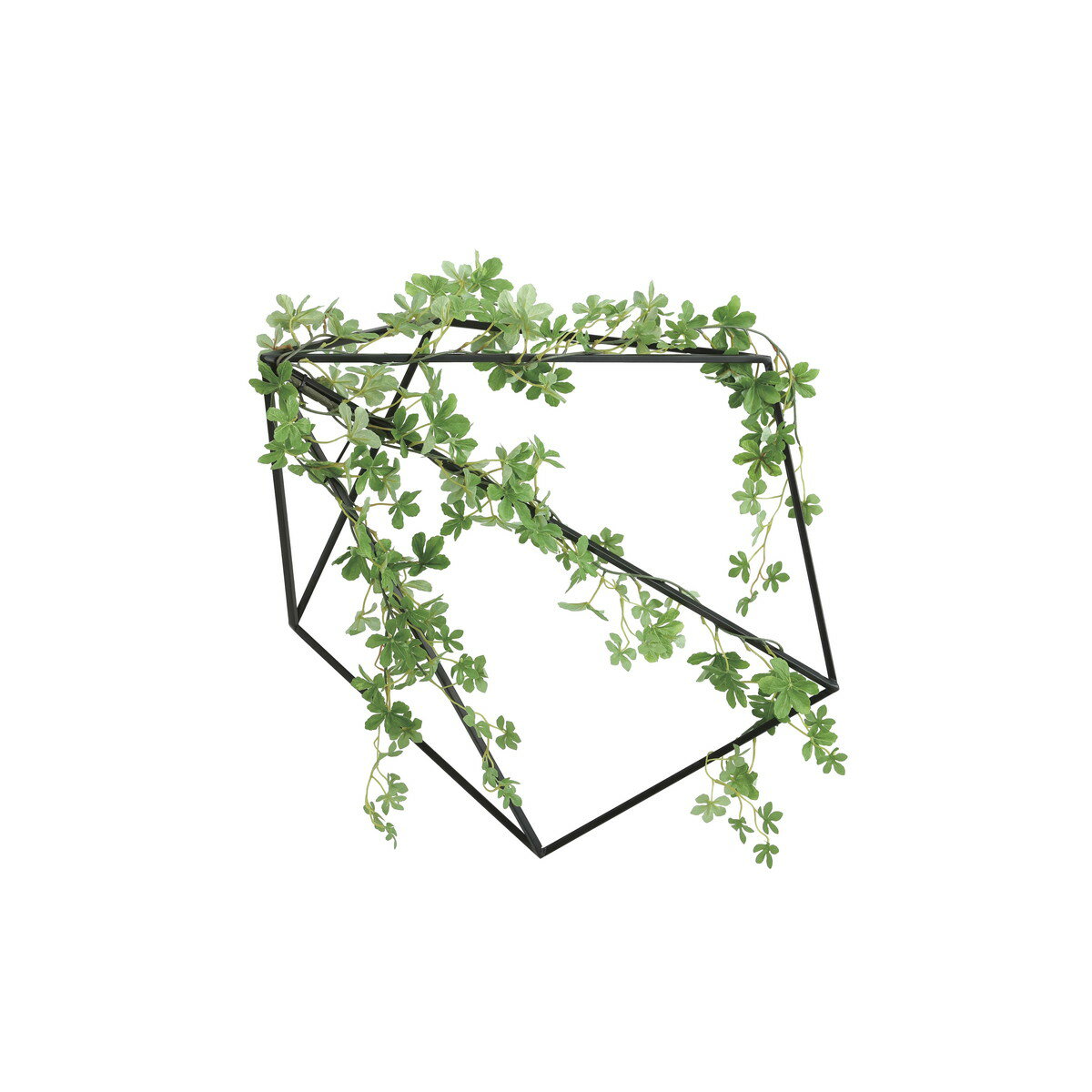 壁面緑化シュガーバイン 2001A150 W58×D51×H20cm【2024年版 人工観葉植物 光の楽園 造花 フェイク リビング 玄関 アートフラワー インテリアグリーン】