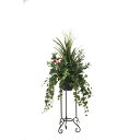 グリーンスタンドユッカ1.35 2005A400 W60×D55×H135cm【2024年版 人工観葉植物 光の楽園 造花 フェイク リビング 玄関 アートフラ...