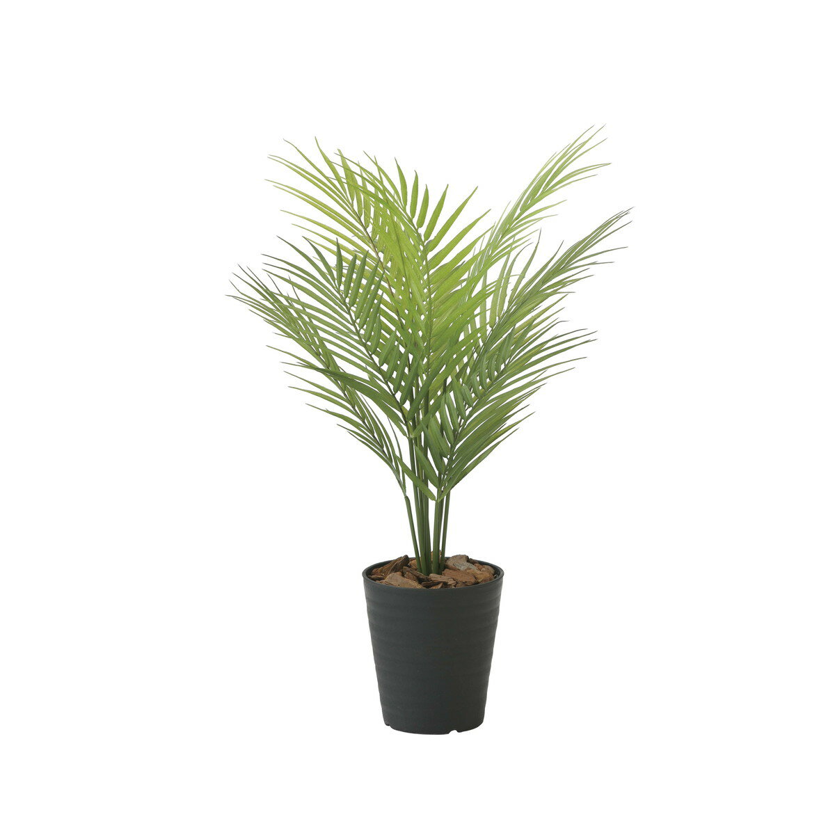 パームツリー65(ポリ製) 2235A65 W40×D40×H65cm【2024年版 人工観葉植物 光の楽園 造花 フェイク リビング 玄関 アートフラワー インテリアグリーン】