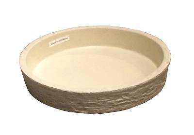 樂天商城 - ビアス ソーサー ラウンド アイボリー 34cm 4個セット EB-PL244034IV 8935078027081【ガーデン プランター ポット 鉢 おしゃれ 庭 店舗 園芸 インテリア エクステリア グリーンポット】