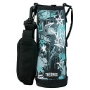 FJJ ハンディポーチ(ストラップつき) 1L用 FJJ-1001WF ブラックアクア【THERMOS ポーチ のみ】