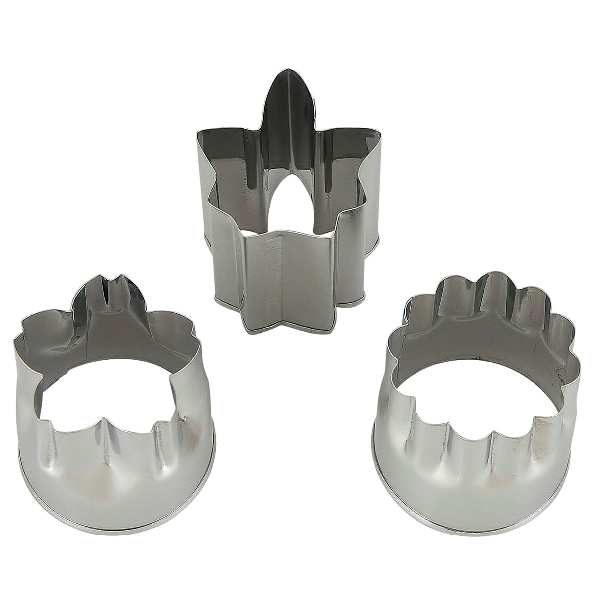 ステンレス 野菜抜き型 （花） 3個組 DH-8058【かわいく抜ける野菜抜型】