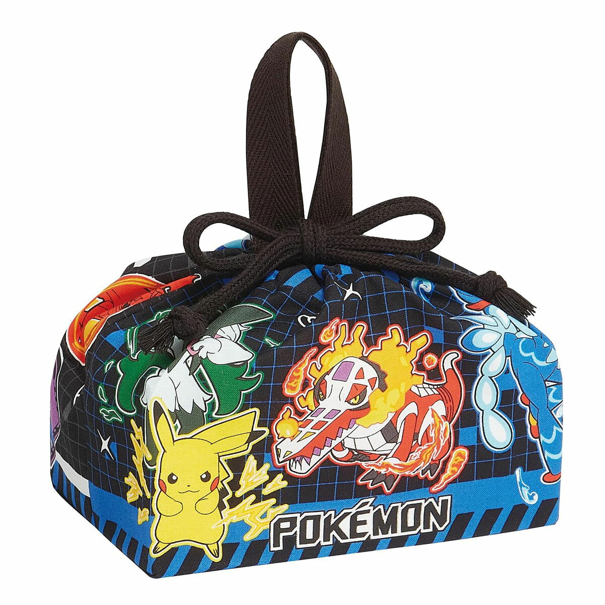 ランチ巾着 ポケモン KB7【巾着袋 洗濯機OK 幼稚園 保育園 小学校】