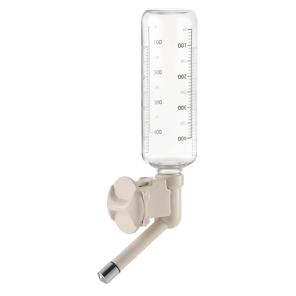 Nウォーターノズル ボトル付 アイボリー【簡単脱着で給水しやすい、飲水量が分かるボトル付き】