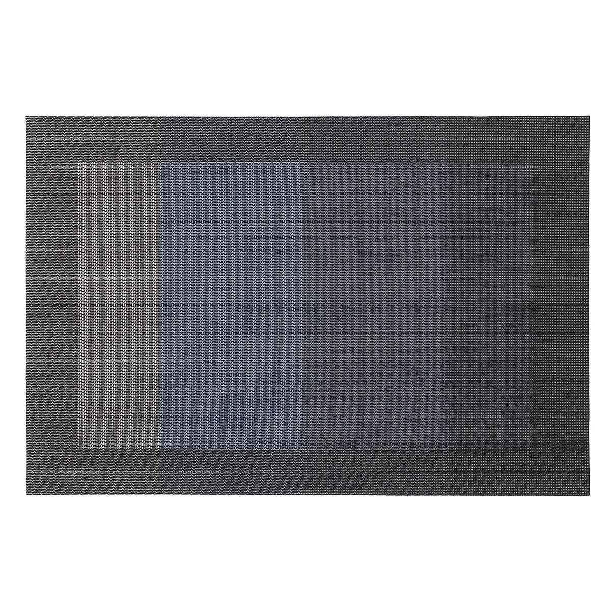 Pasuto ランチョンマット 45×30cm ストーンブルー【おしゃれ 敷物 水洗いOK 汚れに強い お手入れ簡単】