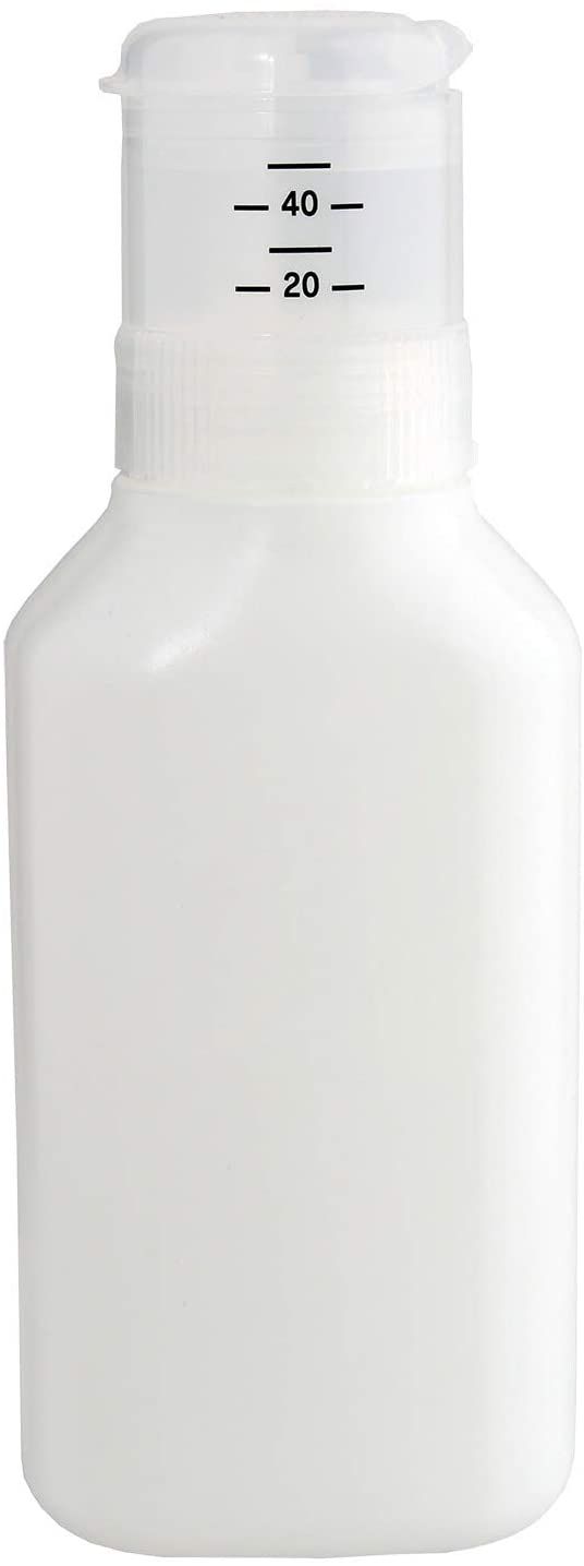 【まとめ買い2セット】押して計量詰め替えボトル ホワイト 600ml W00108 レック 4903320042896 tw