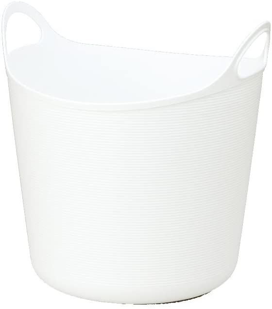 アルゴ L 26L ホワイト【ランドリーバスケット】