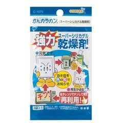 【まとめ買い5セット】スーパーシリカゲル乾燥剤 10g×3袋入 C1070 不動技研 4984324010708 tw