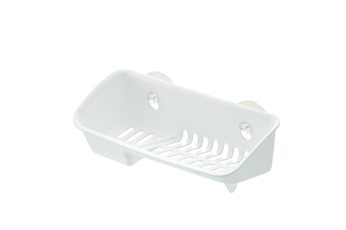 【まとめ買い3セット】シェリー たわし入れ ホワイト A型 (食器洗い収納) リッチェル 4973655169520 tw