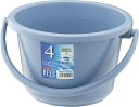 【まとめ買い5セット】ベルク 広口バケツ 4L ブルー 4WB リス 4971881129240 tw