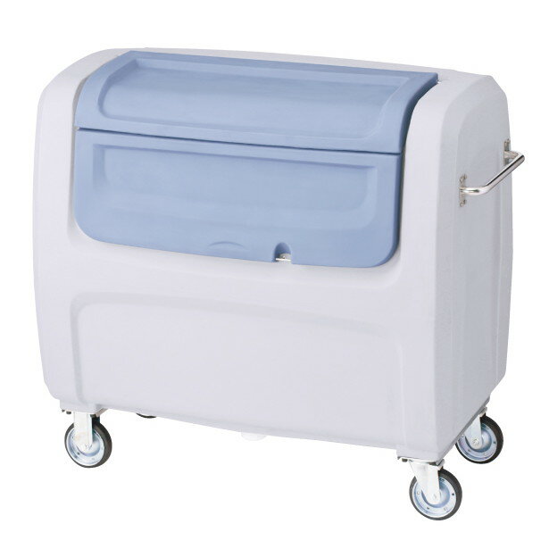 【積水】ダストボックスDX#800 搬送仕様(直径150mm大型キャスター＋大型ハンドル＋底面強化フレーム仕様) W130×D73×H110cm 800L 45Lごみ袋×約17個 約11世帯【業務用大型ゴミ箱 ゴミステーション アパート マンション 町内会 自治会 飲食店 カラス 猫 セキスイ】