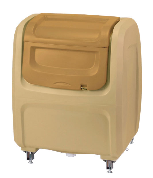 【積水】ダストボックスDX#500 アジャスター足 ベージュ DXS5BE W88.5×D73×H110cm 500L 45Lごみ袋×約11個 約7世帯【業務用大型ゴミ箱 ゴミステーション 屋外 アパート マンション 町内会 自治会 飲食店 カラス 猫 動物 ゴミ収集所 ゴミストッカー セキスイ】