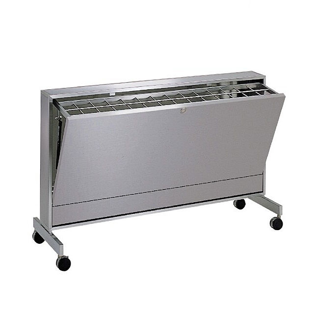 スタッキング傘立て D2S 28〜56本用 W120×D43.8×H76.3cm UB2781280【スタッキング可能 ステンレス製フ..