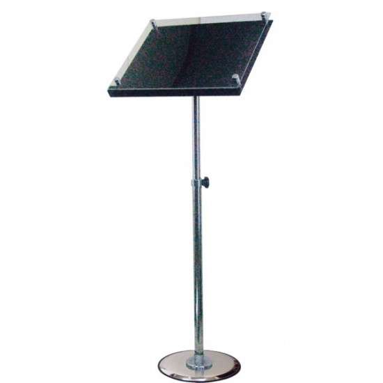 メニュースタンド15MG(アクリルカバー付) MN15MG-A【全体サイズW480×D300×H1071〜1621mm メニューボードサイズW460×H400m...