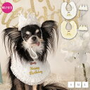 【公式通販限定】レースフリルバースデースタイ S/M/L CRAZYBOO -クレイジーブー- 犬用 誕生日 CB25SS