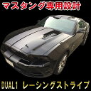 フォード マスタング Dual12013,2014 レーシングストライプ ラリーストライプ FORD MUSTANG RACING STRIPESカスタム オート パーツ ドレスアップ DIY custom auto parts