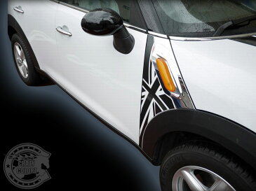 BMW MINI クロスオーバー&カントリーマン ペースマン フェンダー サイド ユニオンジャック crossover&Cuntryman&paceman R60&R61 one cooper coopers coopersd イギリス国旗 デカール ステッカーカスタム オート パーツ ドレスアップ DIY custom auto parts