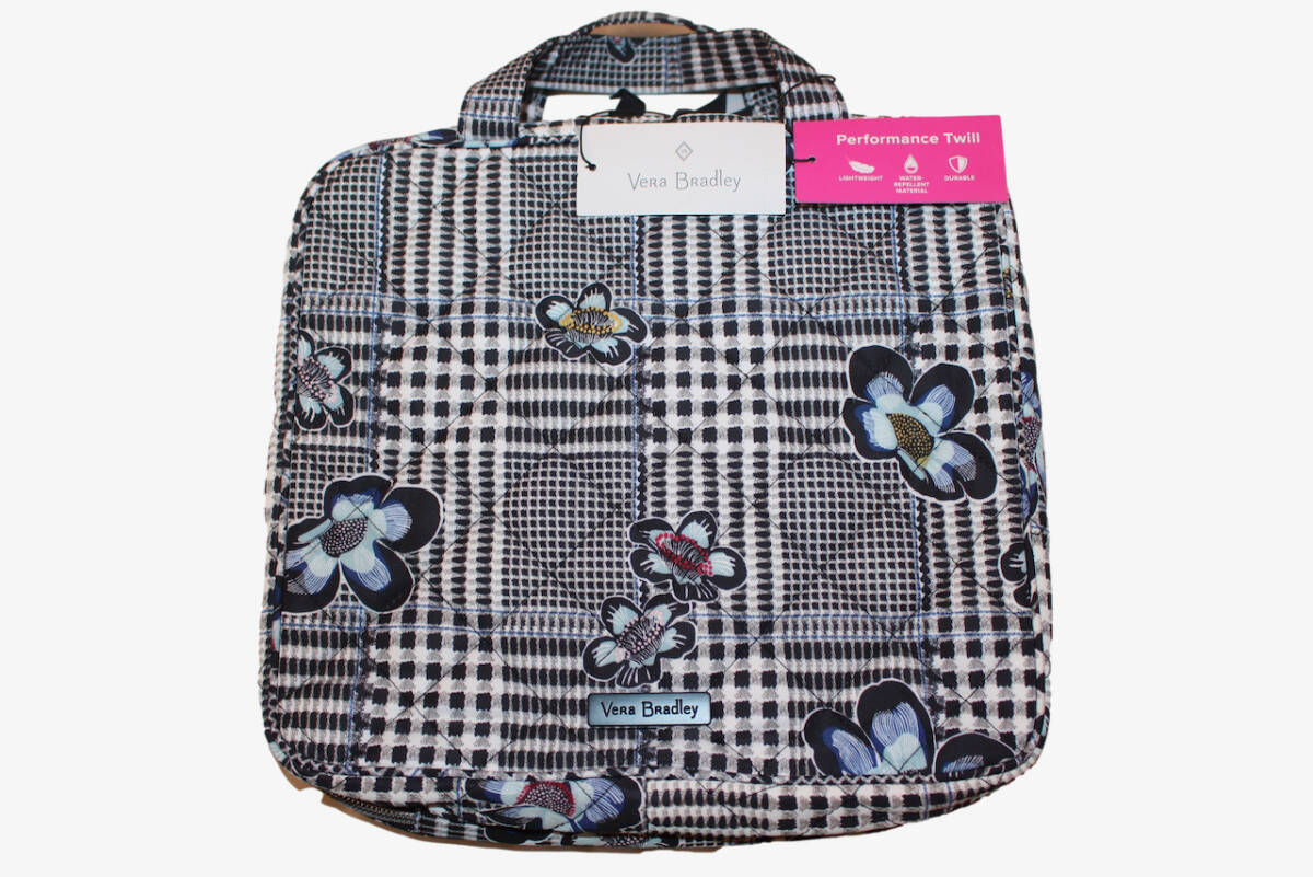 [新品]未使用タグ付き　VeraBradley ヴェラブラッドリー　ハンギングポーチ Hanging Organizer 花柄25240-R93