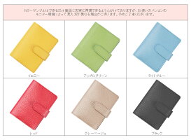 【10月26日より発送開始】BICEソフトレザー使用本革カードケース(エンボスレザー)『11.5cmx8.5cm』32枚収納