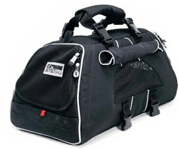 DOGBAG JET SET BLACK（ドッグバッグ・ジェットセットブラック）キャリーバッグ　Mサイズ『50cm×23cm×23cm』【代引き手数料・送料無料】【キャリーバッグ】【キャリーケース】