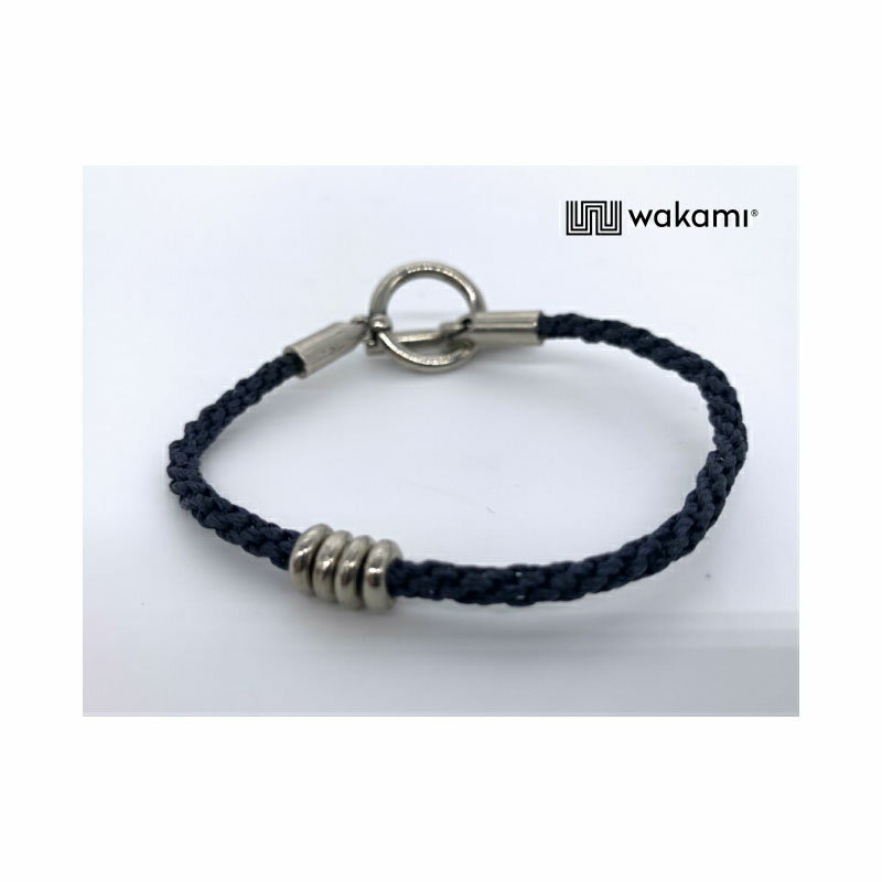 wakami ブレスレット メンズ [wakami] ワカミ ブレスレット waan2103 ＜ブラック メンズ レディース アクセサリー ロング 小物 雑貨 ハンドメイド ペア＞