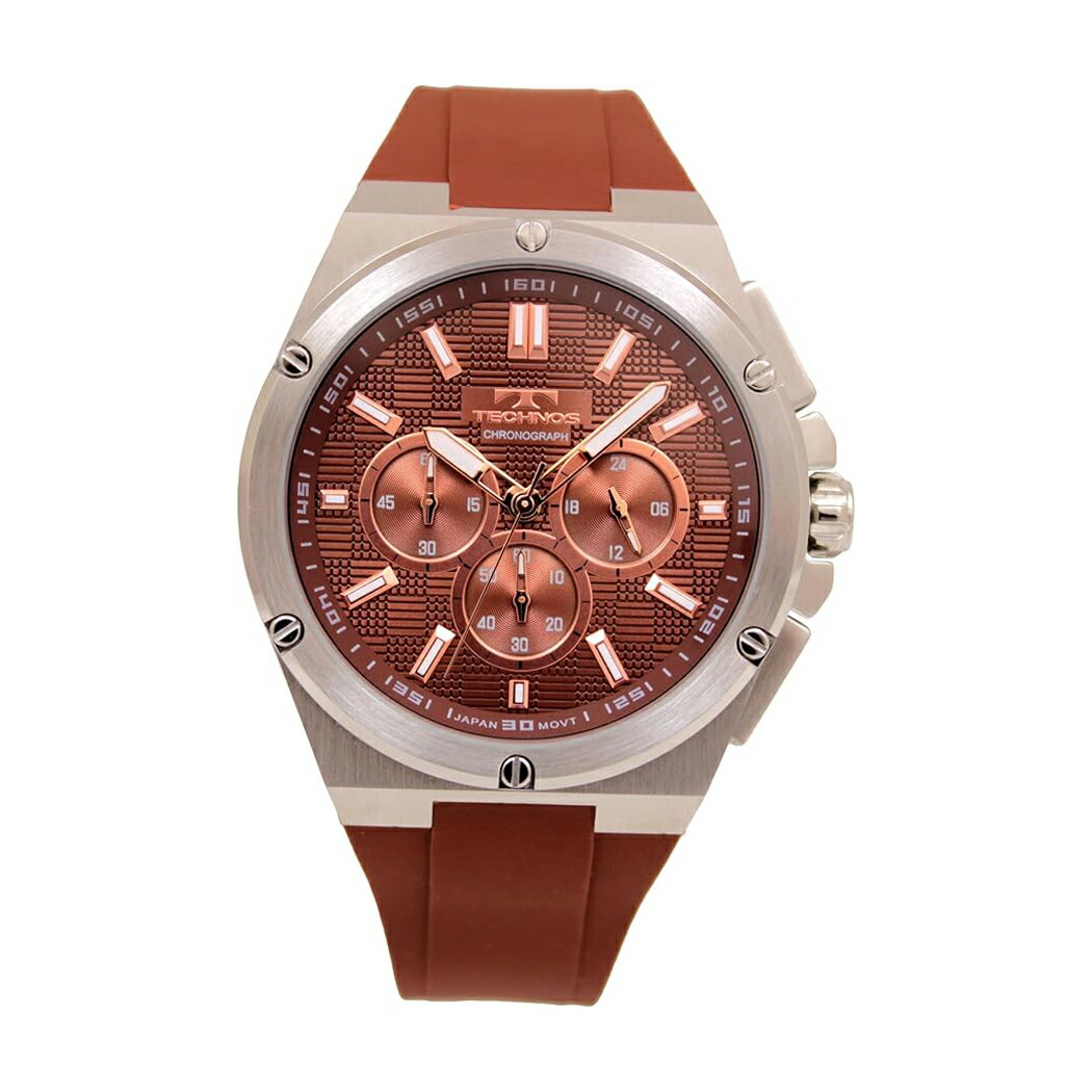 TISSOT - [TECHNOS] テクノス 腕時計 T6C27SA ＜ メンズ ブラウン ブラウン クロノグラフ 5気圧防水 ＞