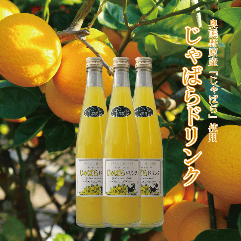 柑橘 ジャバラ ジュース 奥熊野原産の希少な香酸柑橘じゃばら使用 じゃばらドリンク 500ml×4本セット 3～5倍希釈用 花粉症シーズンにナルニチン 鼻水 鼻づまり くしゃみ 鼻のかゆみ 目のかゆみ ほこり 疲労回復 健康ケア お礼 お祝い お返し 父の日 ギフト