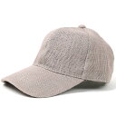 ヘンプ 帽子（メンズ） 大きいサイズ メンズ 帽子 BIGWATCH正規品 6パネル ヘンプキャップ ビッグワッチ正規品 グレージュ CP-54 春 夏 秋 UVケア