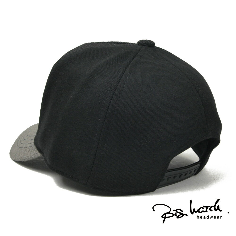 大きいサイズ メンズ 帽子 ビッグワッチ ヘンプコットン キャップ 黒 ブラック/グレー CPMCT-08 春夏 秋冬 UVケア BIGWATCH正規品