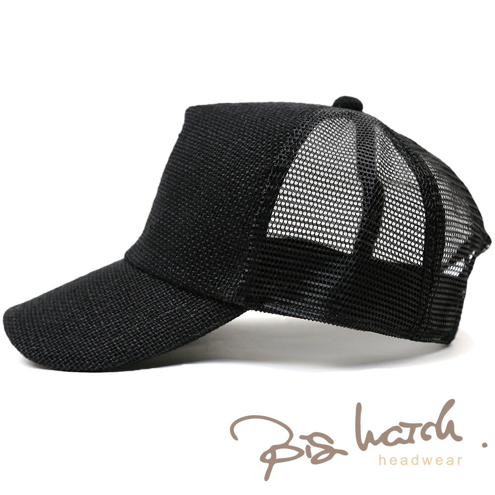 男女兼用サイズ 帽子 レディース 無地 ヘンプ キャップ BIGWATCH ビッグワッチ オ...