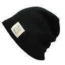 大きいサイズ BIGWATCH メンズ 帽子 XL レイヤード ニットキャップ ブラック 黒 ニット帽 RY-09 秋冬
