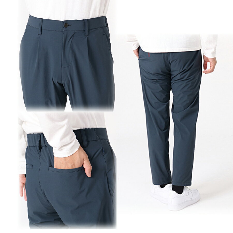 チャムス CHUMS 正規品 ハリケーンストレッチパンツ ロングパンツ スラックス ボトムス セットアップ 撥水 ストレッチ CH03-1285/ビジネス/カジュアル