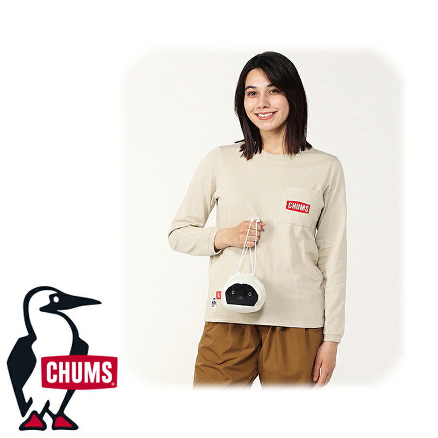チャムス CHUMS正規品 フラッフィーブービープチポーチ キッズ ポーチ 小物入れ 巾...