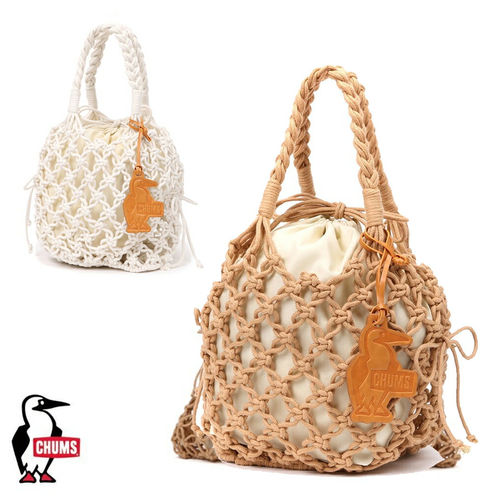 ॹ CHUMS ˥åƥ󥰥ץߥ˥ȡȥХå Knitting Rope Tote Bag Ԥ ԤߥХåȡ...