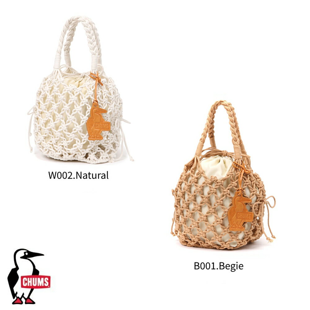 チャムス CHUMS正規品 ニッティングロープミニトートバッグ Knitting Rope Tote Ba...