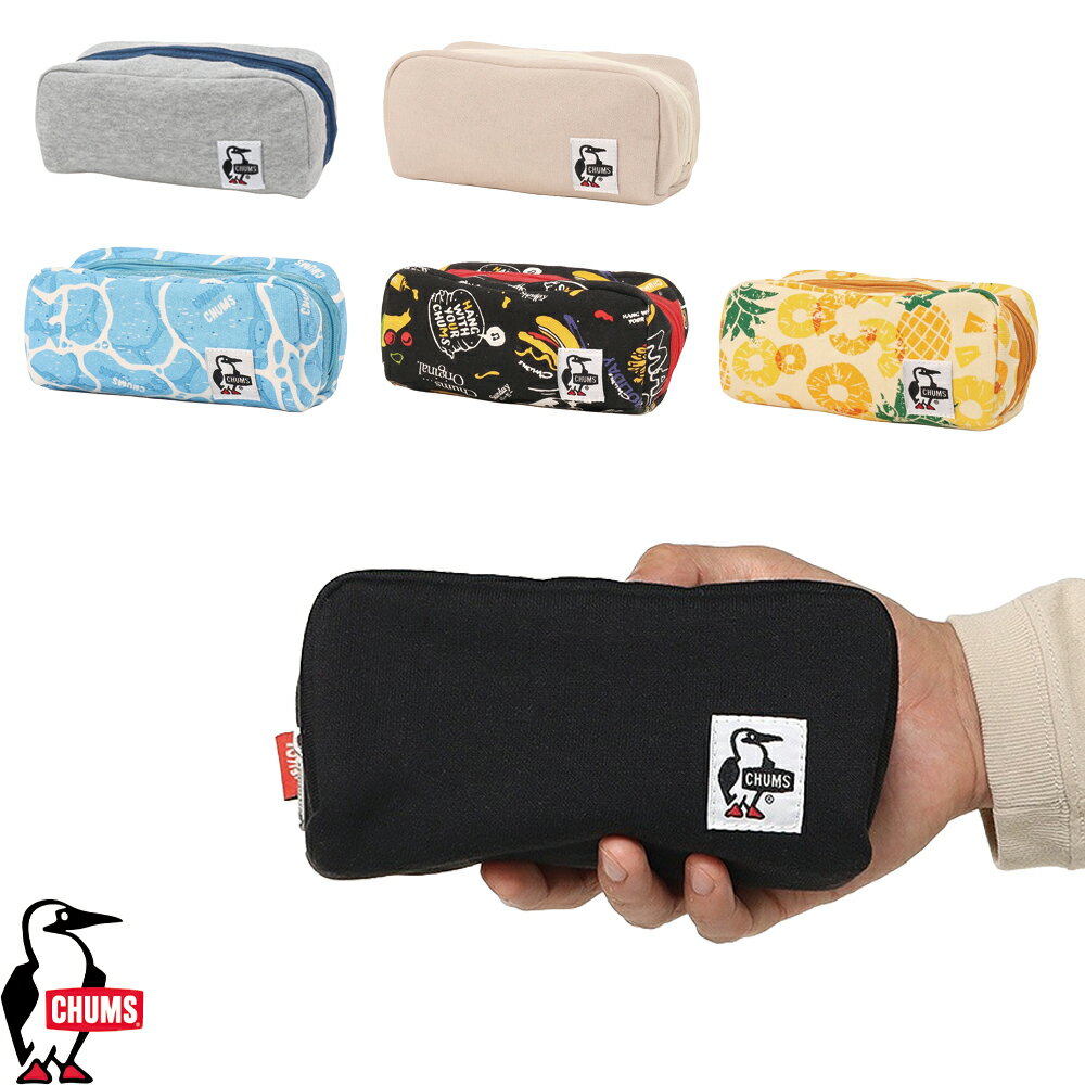 チャムス CHUMS正規品 ハリケーンポーチスウェット ポーチ ペンケース メイクポーチ 収納 CH60-3592/通学/通勤