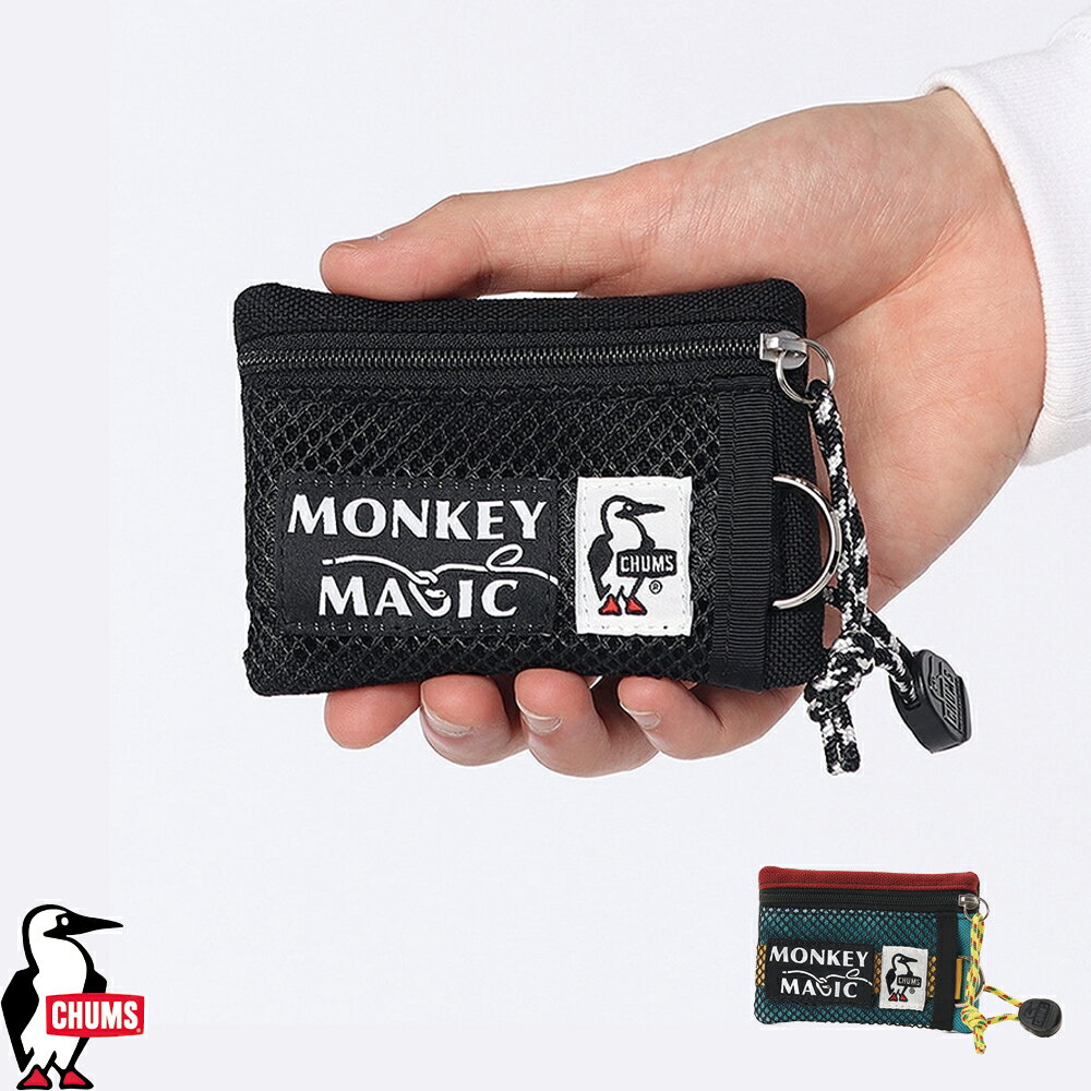 チャムス CHUMS正規品 26モンキーマジックメッシュキーコインケース コインケース 軽量 アウトドア CH60-4078/通勤/通学