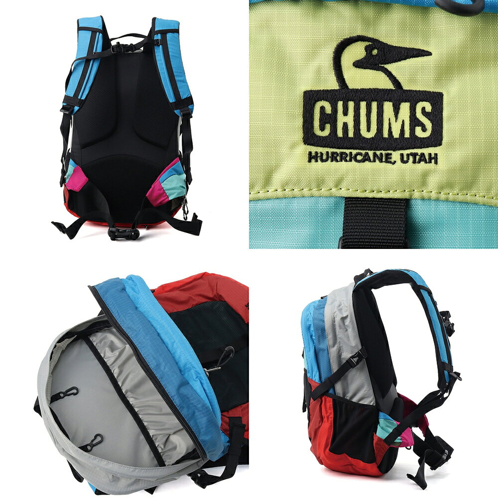 チャムス CHUMS正規品 スプリングデール25(デイパック｜リュック) リュックサック アウトドア 登山 バックパック CH60-4098 creak-10003665 creak サンプル画像3