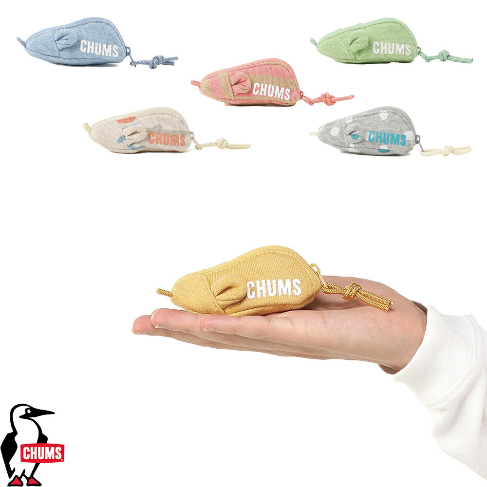 チャムス CHUMS正規品 マウスミニポーチ（ポーチ｜ケース） キーケース キーコイン マウスモチーフ ア..