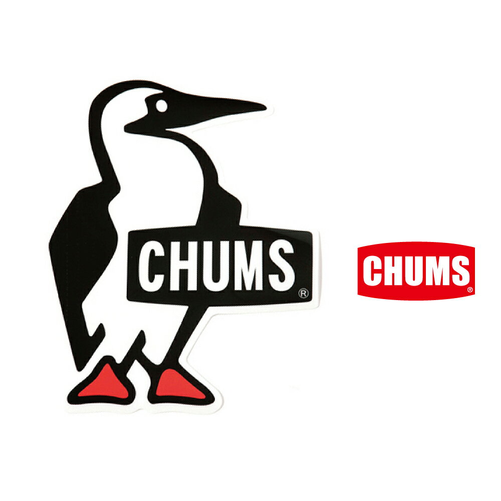 チャムス CHUMS正規品 カーステッカー ビッグブービーバード シール 車 CH62-1185 ラッピング不可