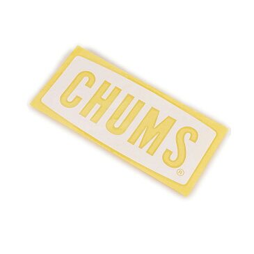 チャムス CHUMS正規品 カッティングシート チャムスロゴ Lサイズ 幅25cm シール 大きめ CH62-1482 ラッピング不可
