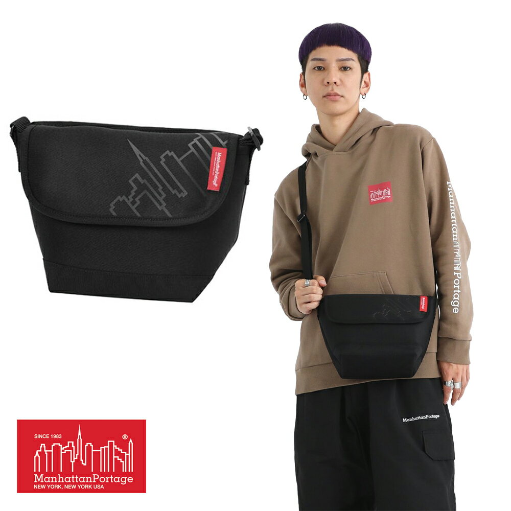 マンハッタンポーテージ ManhattanPortage Neoprene Casual Messenger Bag メッセンジャーバッグ MP1603NP2/国内正規品/通勤/通学