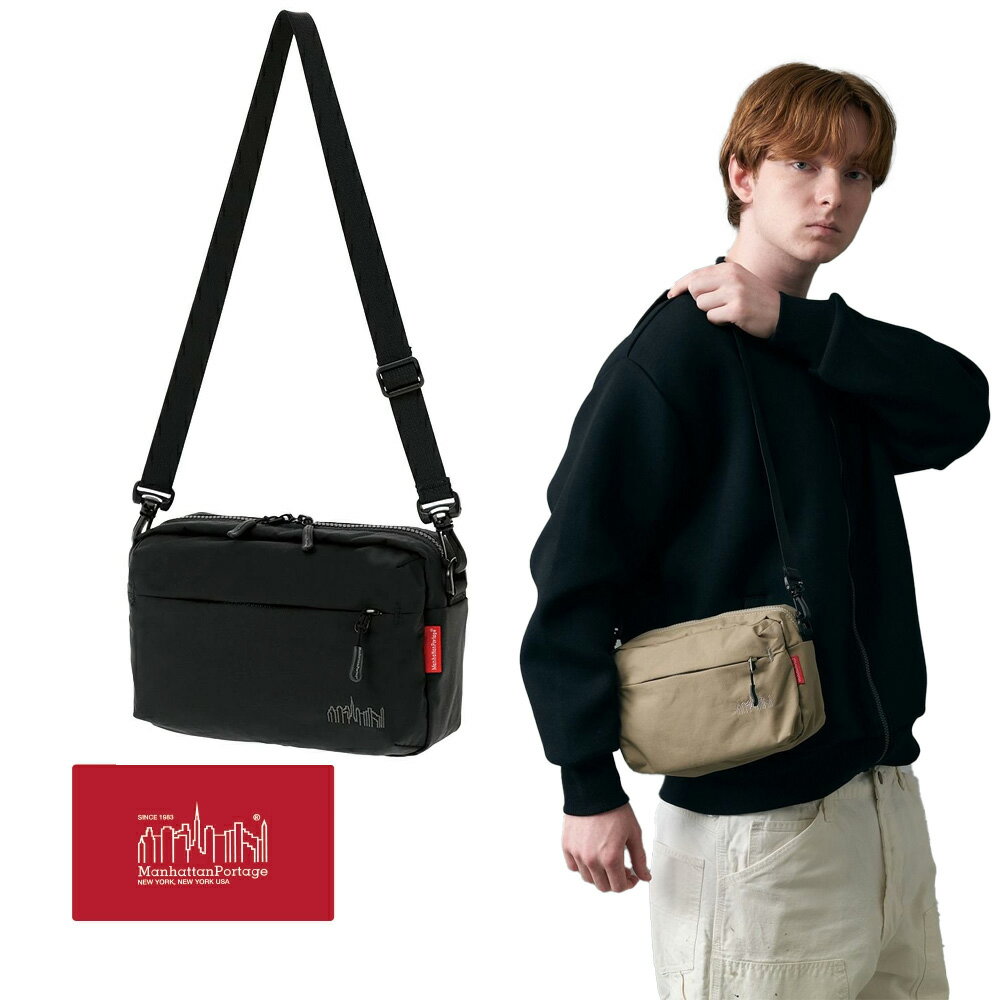 吉 - マンハッタンポーテージCityhall Shoulder Bag Nylon Tussah Quill バッグ ショルダー 自転車 MP2445TS/国内正規品/通勤/通学