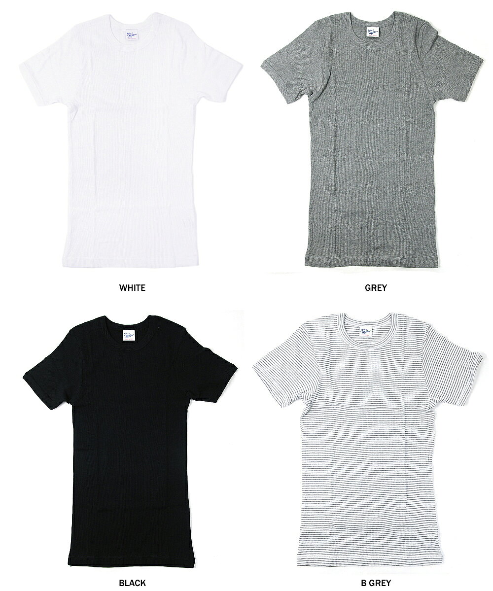 ミラー/ラウンドネック/Tシャツ/メンズ/インナー/アンダーウェア/半袖/ショートス...