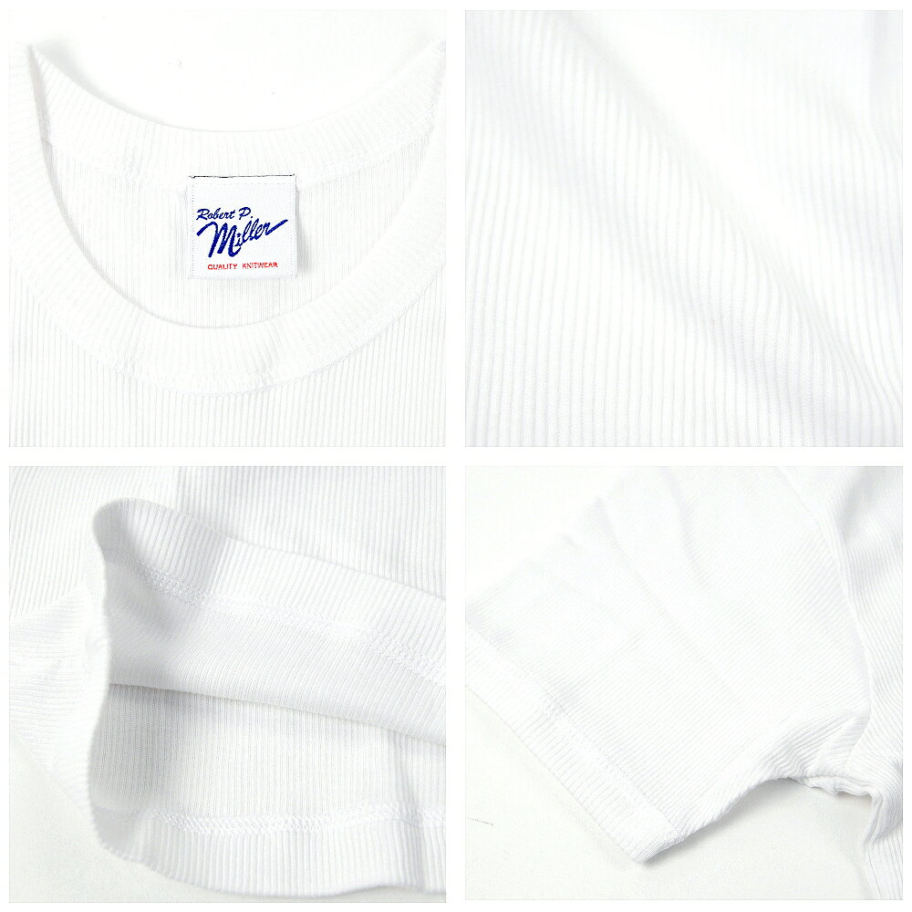 ミラー/ラウンドネック/Tシャツ/メンズ/インナー/アンダーウェア/半袖/ショートス...