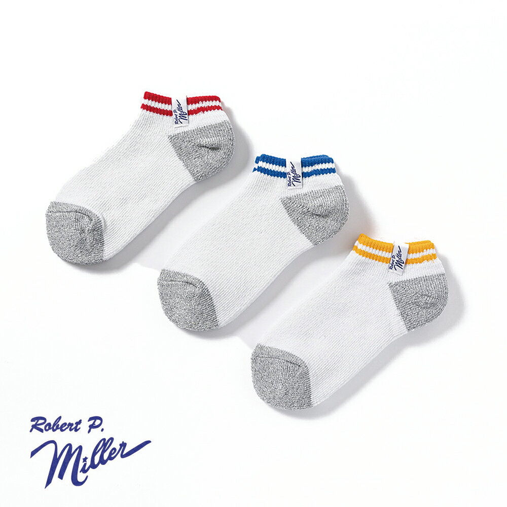 ミラー/レディース/アンクルソックス 3P/ショートソックス/スニーカーソックス/靴下/くるぶし/3色セット/ROBERT P MILLER/317C