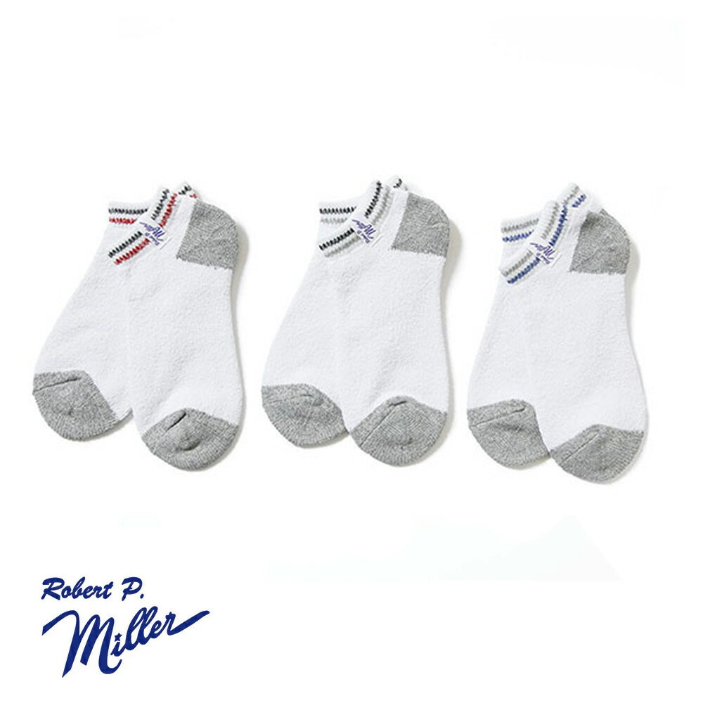 ミラー/ショートソックス 3P/メンズ/アンクル/ソックス/靴下/3色セット/3P Ankle l...