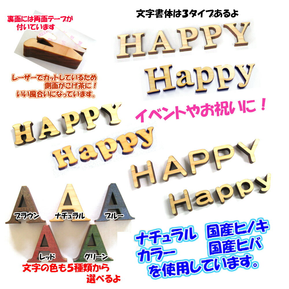 【メール便商品】3センチ(厚さ6ミリ) 木製ア...の紹介画像2