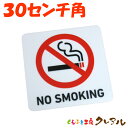 【メール便商品】凸凹禁煙プレート NO SMOKING 30cm角 アクリル製 【くらふと工房クレアル 禁煙、敷地内室内、施設内、社内、店内、マーク、アクリル、...