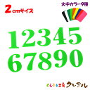 【メール便商品】2センチ アクリル 数字文字　カラー9色 文字3タイプ【切り文字 アクリル 壁掛け プレート ドアプレート 子ども ペット 名前 なふだ 数字 看板】